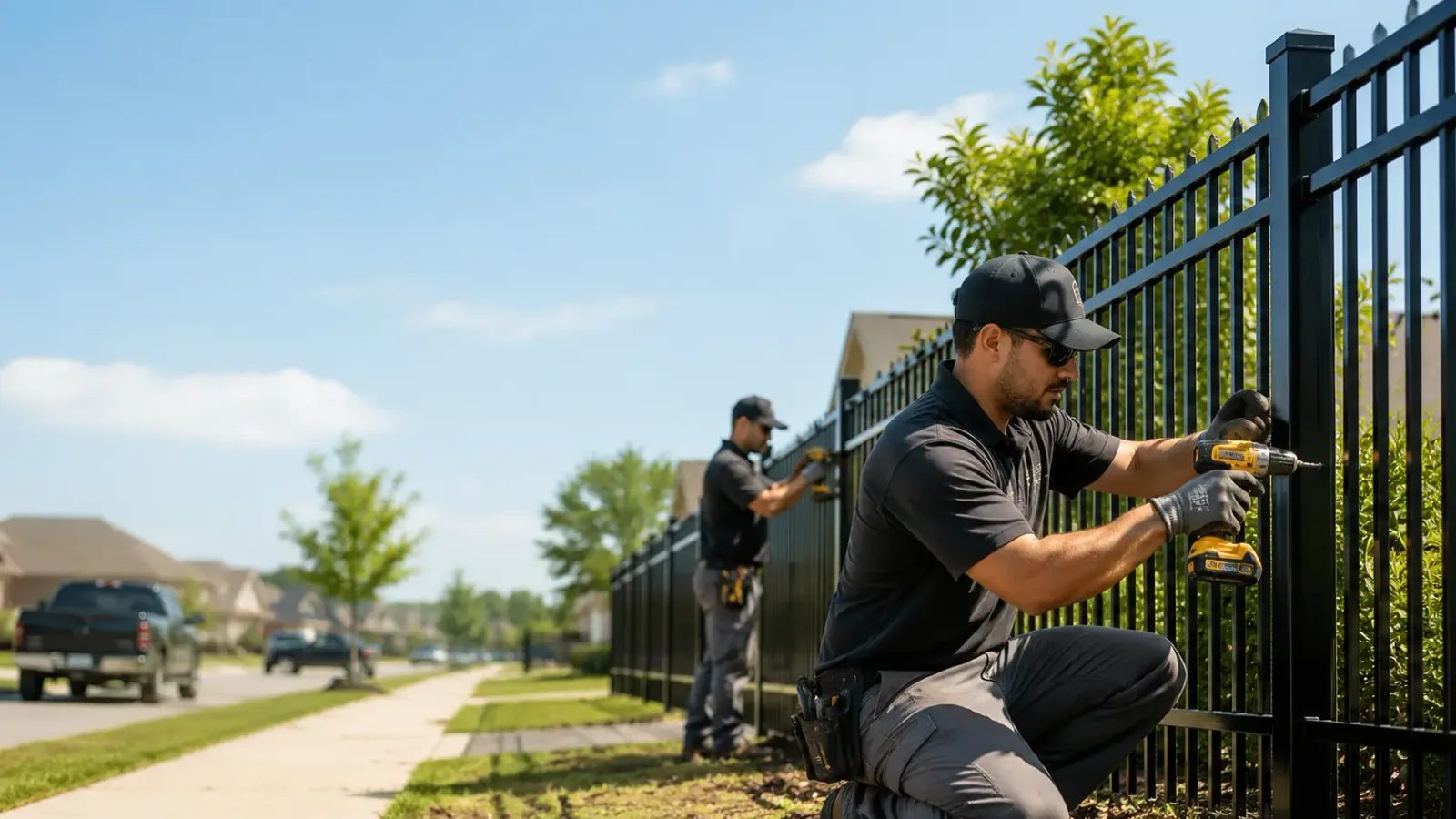 Metal Fence Installation in Dakota, IL
